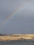 Rainbow over Laxá