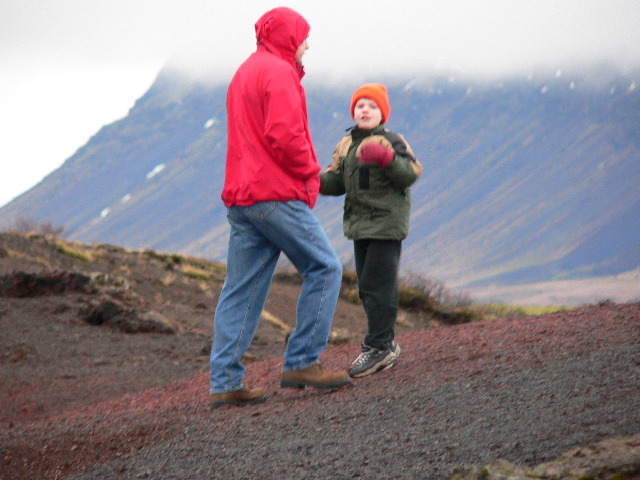 Joel & Roy at Kerið