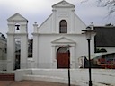 Church and nearby stalls